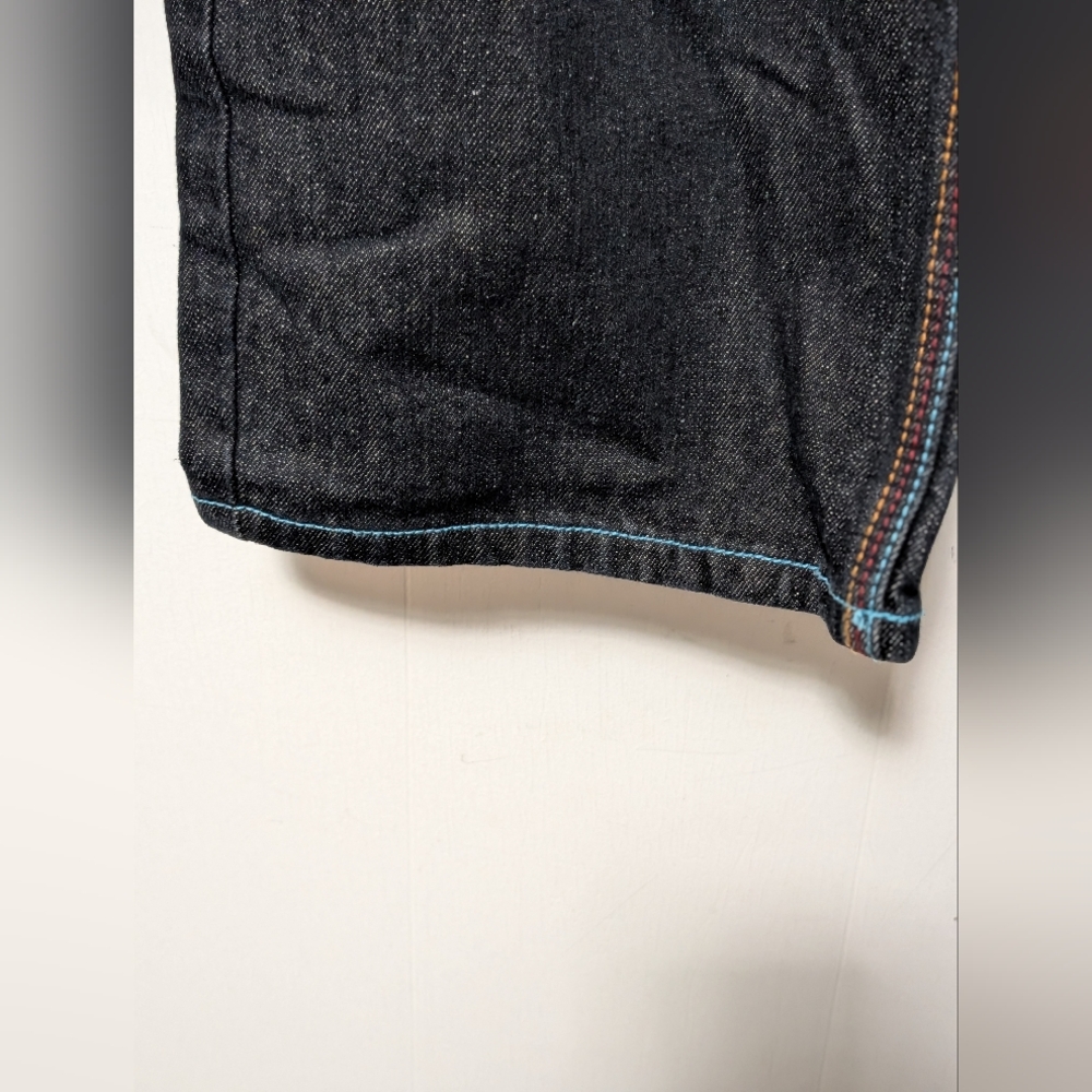 Men's Vintage Coogi Embroidered Baggy Y2K Hip Hop Jeans 36 Size Waist - Picture 10 of 16